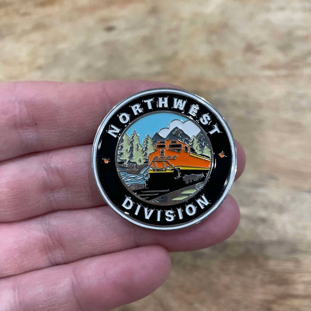 NEW: BNSF Northwest Division Coin